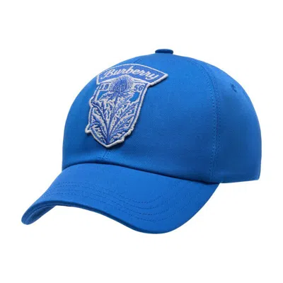 Burberry Cap In Blue