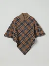Burberry Cape  Kids Color Beige In Brown
