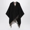 Burberry Cape With Check Pattern