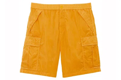 Pre-owned Burberry Capleton Cargo Shorts Yellow