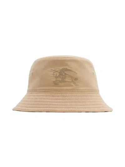 BURBERRY REVERSIBLE COTTON BLEND BUCKET HAT