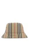 Burberry Beige Signature Bucket Hat