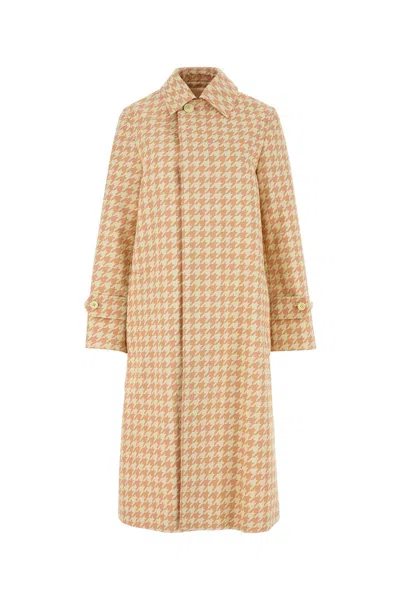 BURBERRY BURBERRY EMBROIDERED TWILL COAT