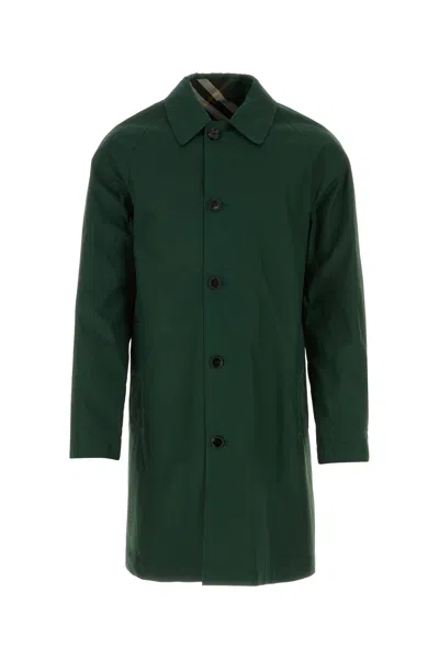 Burberry Cappotto-50 Nd  Male In Green