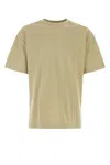 Burberry T-shirt Oversize In Cotone Cappuccino Uomo In Hunter