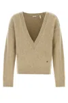Burberry Women's Cappuccino Wool Blend Sweater