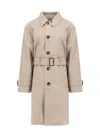 Burberry Organic Cotton Trench With Check Lining