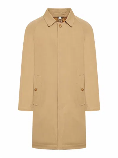 Burberry Car Coat Medio Heritage Camden In Brown