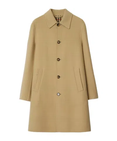 Burberry The Mid-length Paddington Heritage Car Coat In Honey