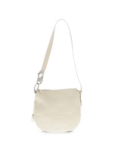 Burberry Carabiner-detail Shoulder Bag In Neutral