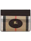 Burberry Highlands Card Holder In Brown