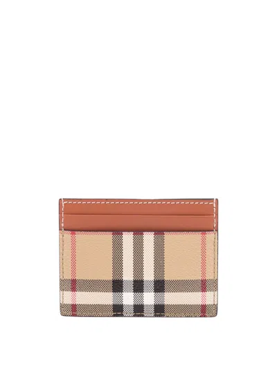 Burberry Card Holder In Multicolor
