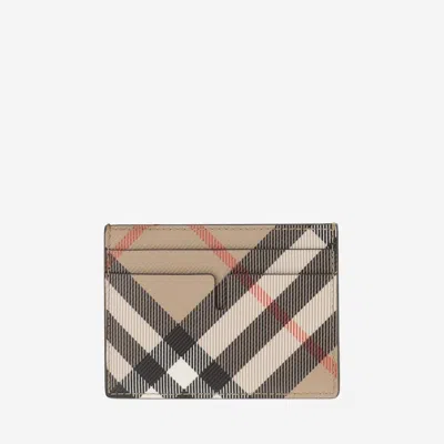 Burberry Card Holder In Sand