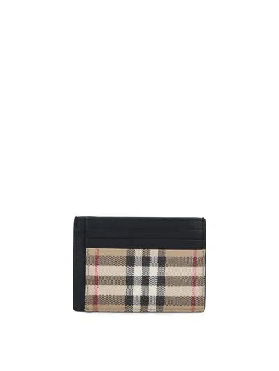 Burberry Card Holder In Sand