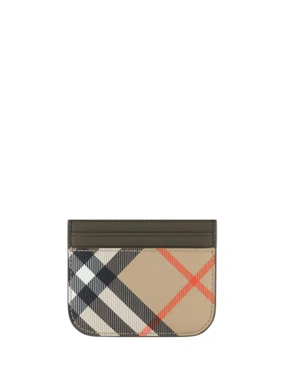 Burberry Card Holder In Sand