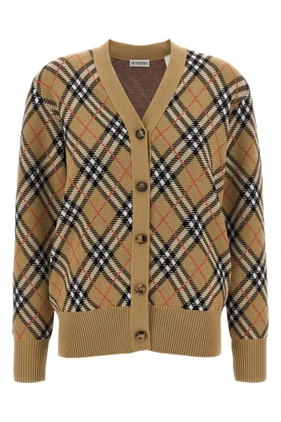 BURBERRY CARDIGAN BURBERRY CHECK