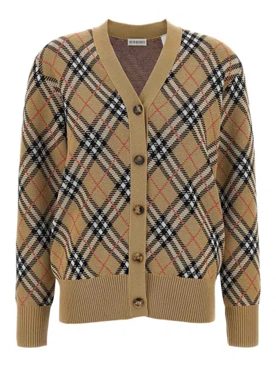 BURBERRY CARDIGAN  CHECK