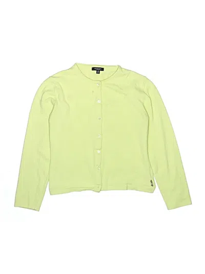 Pre-owned Burberry Kids' Cardigan Sweater In Green