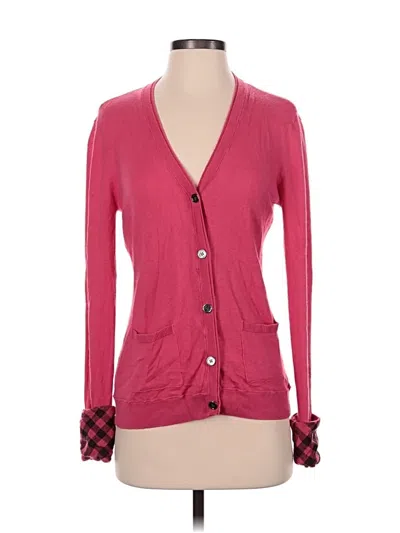 Pre-owned Burberry Cardigan Sweater In Pink