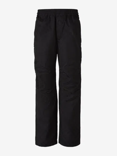 BURBERRY BURBERRY CARGO CHECK PANTS