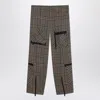Burberry Cargo Pant With Embroidered Viscose Blend