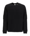 Burberry Carlson Logo-patch Sweatshirt In Black