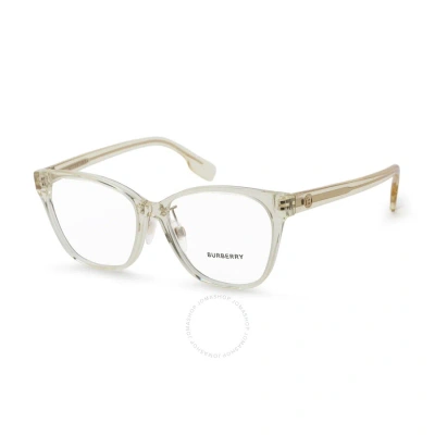 Burberry Caroline Demo Square Ladies Eyeglasses Be2345f 3852 54 In N/a