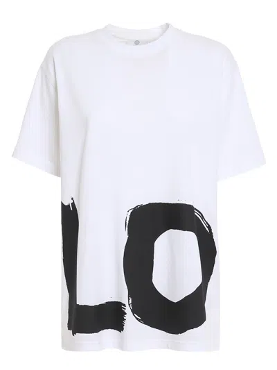 Burberry Carrick Love T-shirt In White
