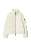 Burberry Cashmere Ambleside Puffer Jacket In Gray