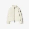 Burberry Cashmere Ambleside Puffer Jacket In Multi