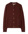 Burberry Cashmere Blend Cardigan In Box