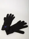 Burberry Cashmere Blend Gloves In Black