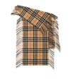 Burberry Check Cashmere Happy Scarf In Neutrals