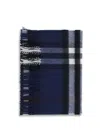 Burberry Men Cashmere Check Pattern Scarf