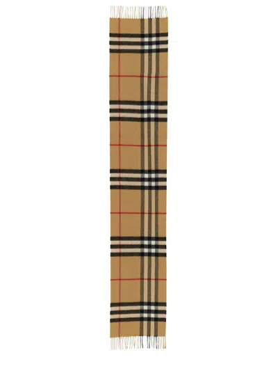 BURBERRY CASHMERE CHECK SCARF