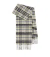 Burberry Check-print Cashmere Scarf In Neutrals