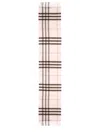 Burberry Women Cashmere Check Scarf In Pink