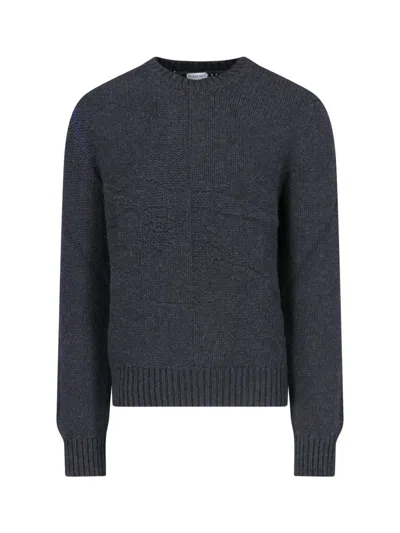 BURBERRY CASHMERE CREW NECK SWEATER