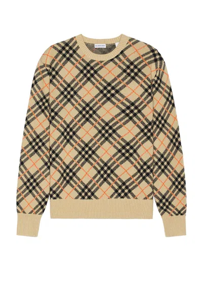 BURBERRY CASHMERE CREWNECK