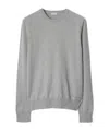 Burberry Cashmere Blend Sweater In Gale