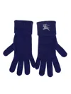 Burberry Cashmere Knitted Gloves With Ribbed Cuff