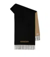 Burberry Ekd Cashmere Reversible Scarf