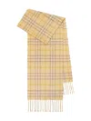 Burberry Check Cashmere Scarf