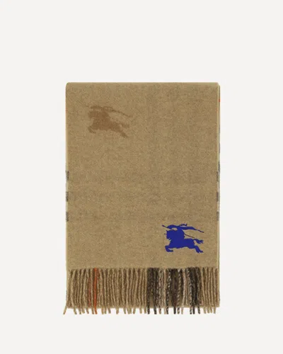 Burberry Cashmere Scarf In Sand