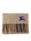 Burberry Cashmere Scarf In Beige