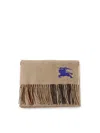 Burberry Cashmere Scarf In Beige Vintage Check
