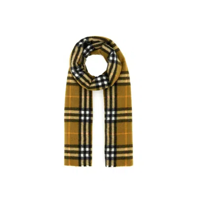 Burberry Cashmere Scarf In Brown