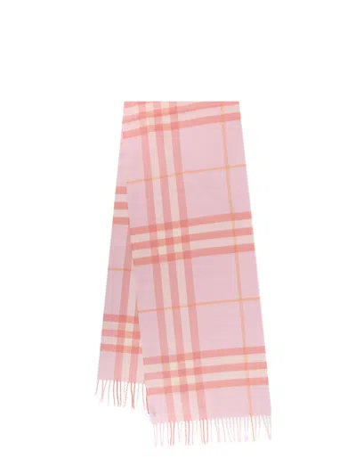Burberry Cashmere Scarf In Brown
