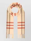 Burberry Women Embroidered Cashmere Scarf