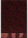 Burberry Cashmere Scarf Frayed Hem
